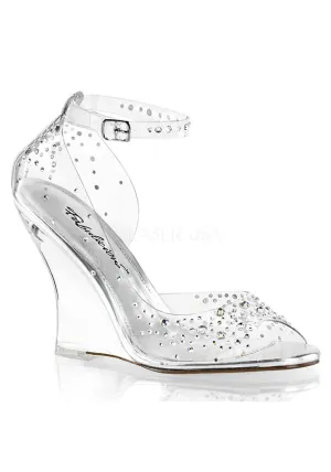 4" Open Toe Ankle Strape d'Orday Wedge Sandal w/ RS