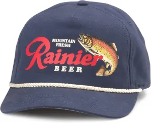 AMERICAN NEEDLE Rainier Beer Unisex Adjustable Snapback Baseball Hat