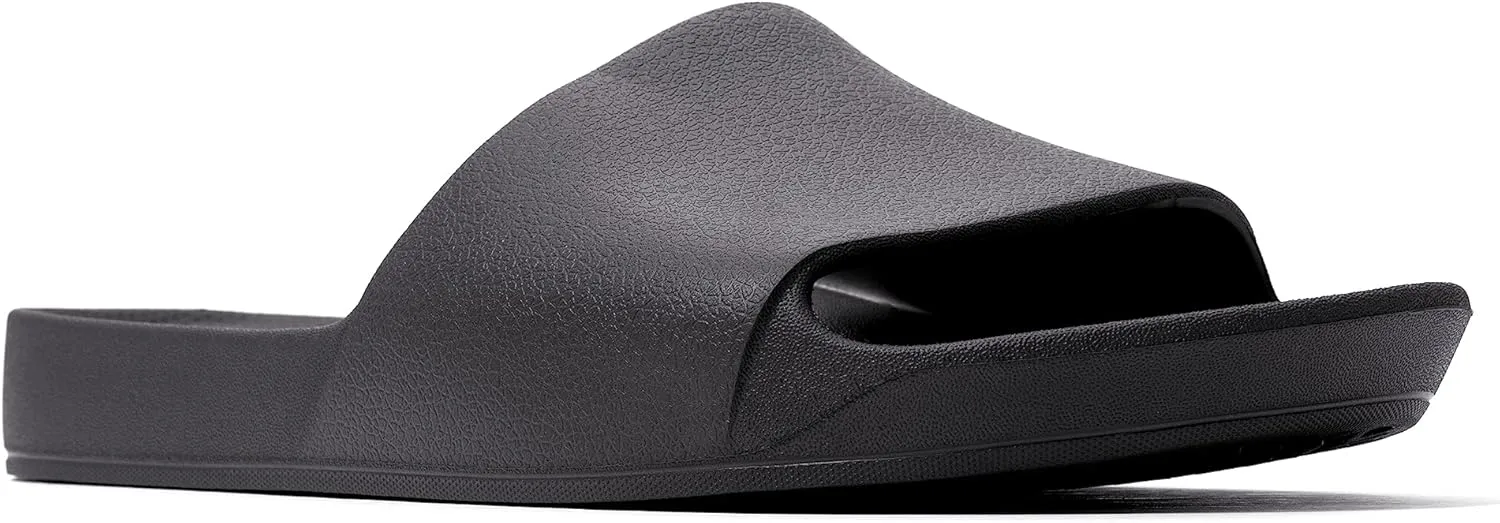 Archies Arch Support Slides – Orthotic Recovery Sandals for Plantar Fasciitis Relief, Foot Pain & Heel Pain – Lightweight, Cushioned, Shock-Absorbing Slides for Walking, Standing, and All-Day Comfort