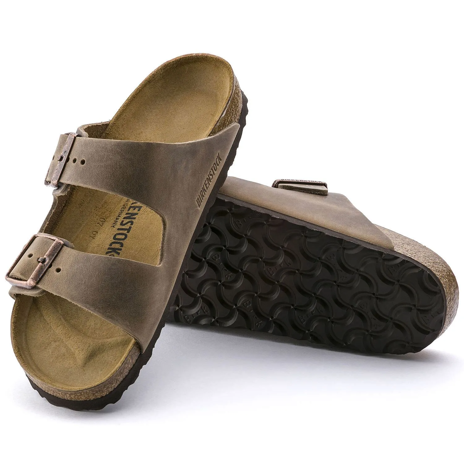 Arizona Tobacco Brown Oiled Leather