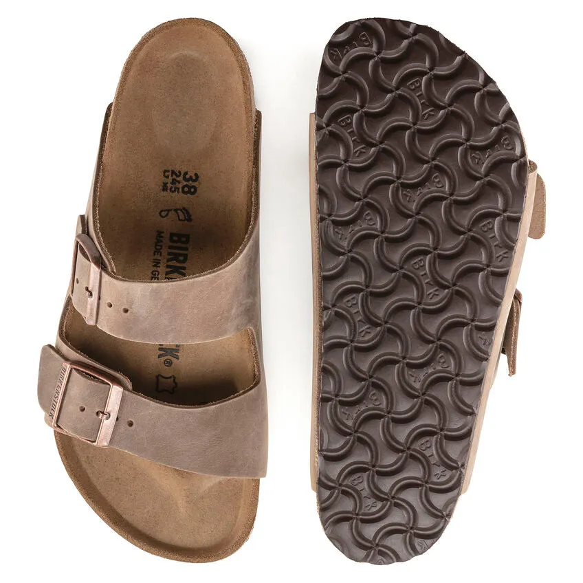 Arizona Tobacco Brown Oiled Leather
