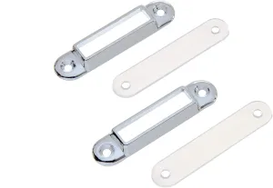 Attwood 10796-3 Angled Zamak Boat Bow Sockets, Pack of 2