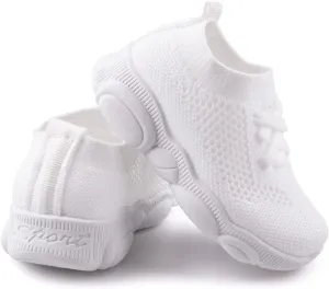 Baby Boy Girl First Walking Shoes Toddler Infant Mesh Sneakers Breathable Lightweight Non-slip Rubber Sole Summer