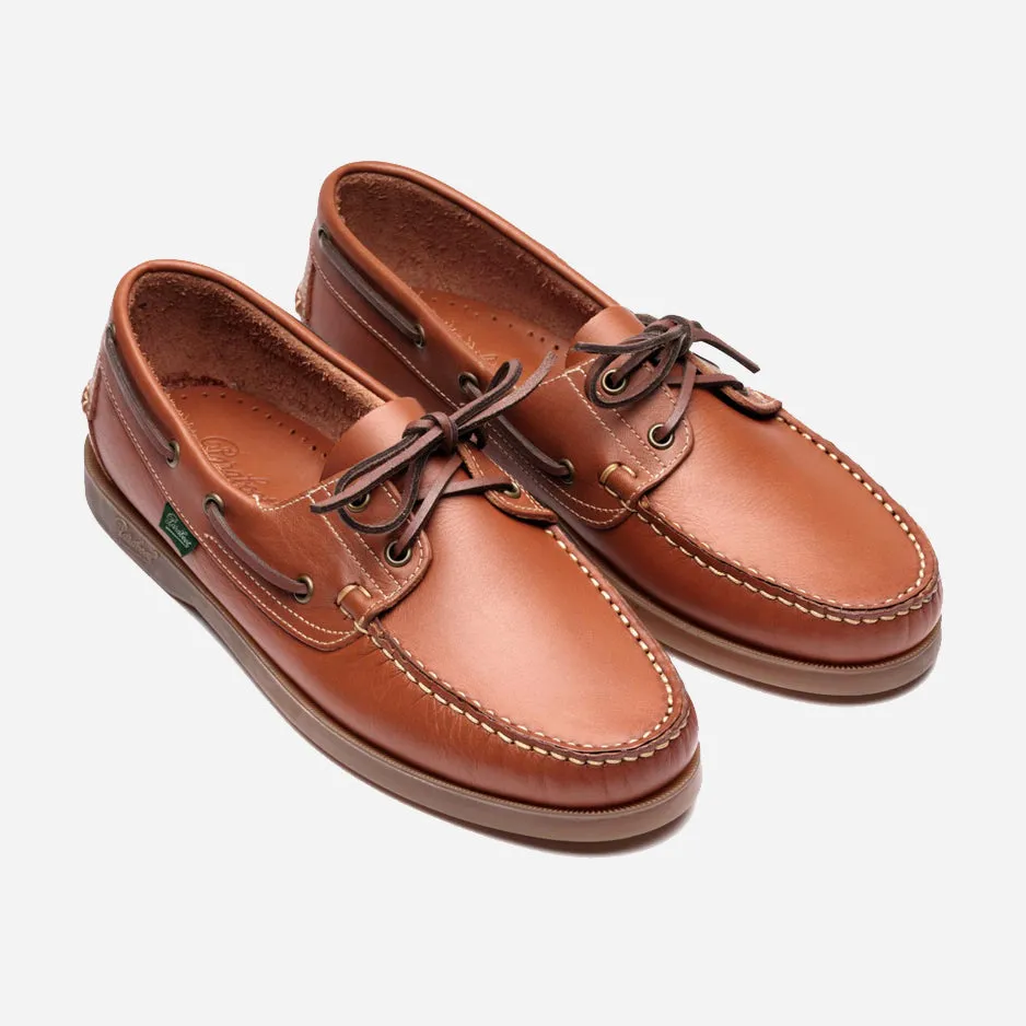 BARTH BOAT SHOE LEATHER - LISSE WHISKY