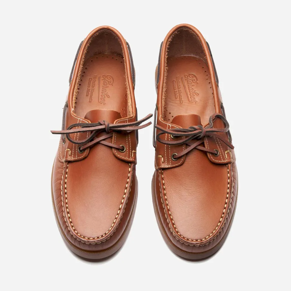 BARTH BOAT SHOE LEATHER - LISSE WHISKY