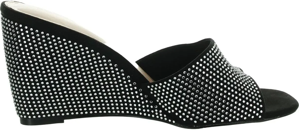BCBGeneration Women's Glam Sliver Wedge Sandal