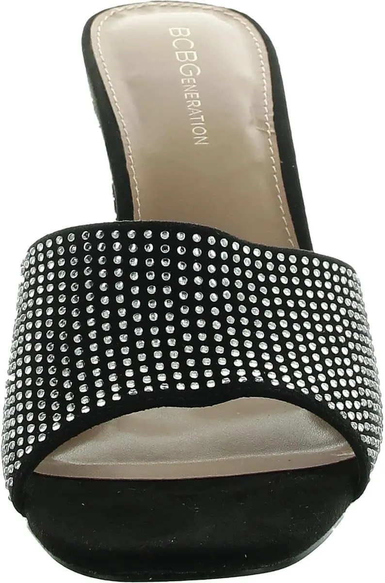 BCBGeneration Women's Glam Sliver Wedge Sandal