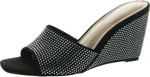 BCBGeneration Women's Glam Sliver Wedge Sandal