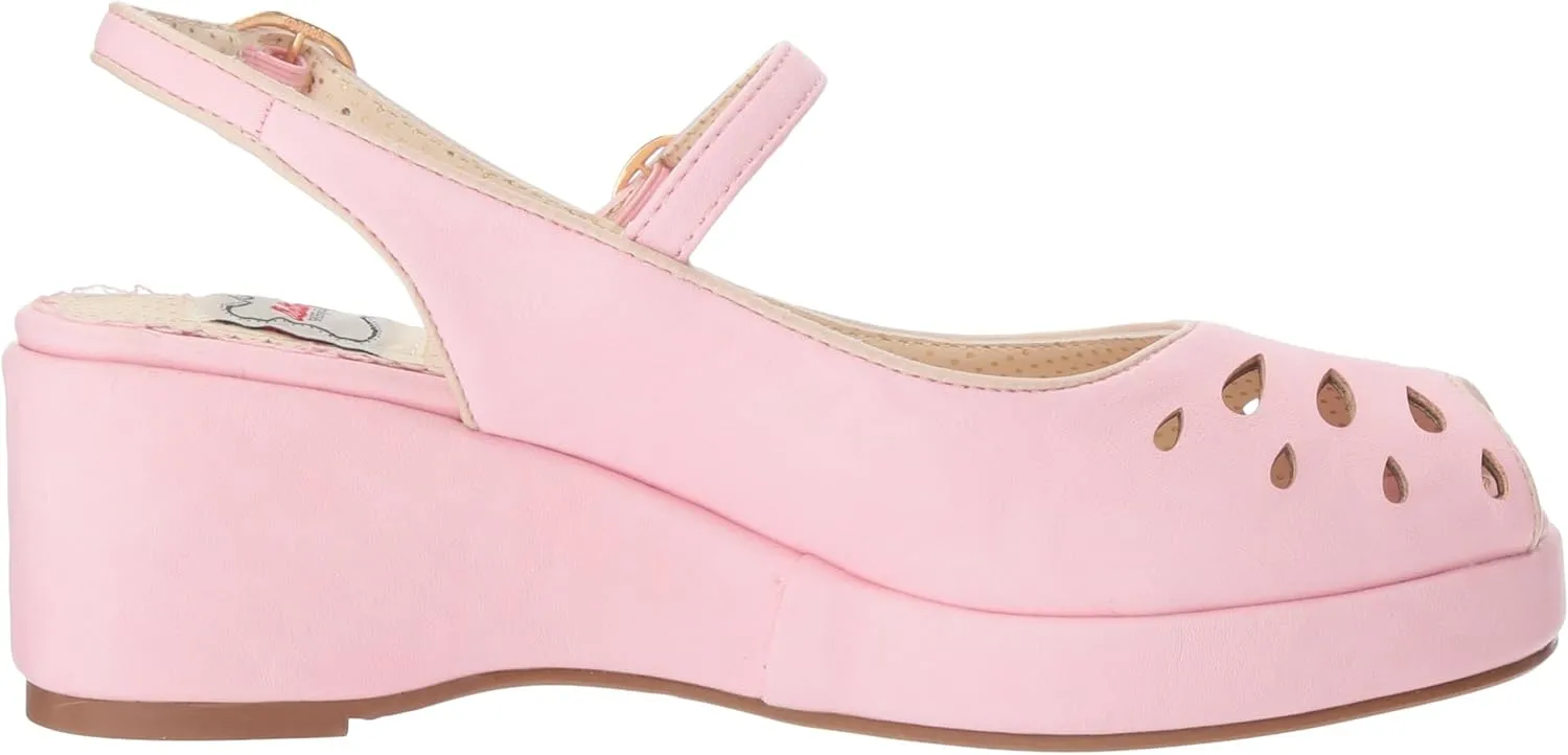 Bettie Page Women's Bp242-faye Wedge Sandal