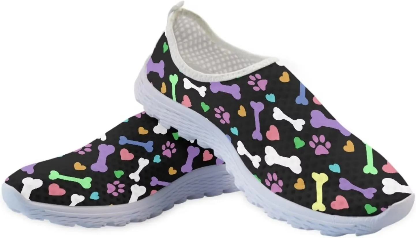 BIGCARJOB Sneakers Running Shoes for Women Slip-on Walking Shoes Lightweight Woman Tennis Shoes Athletic Sock Shoes
