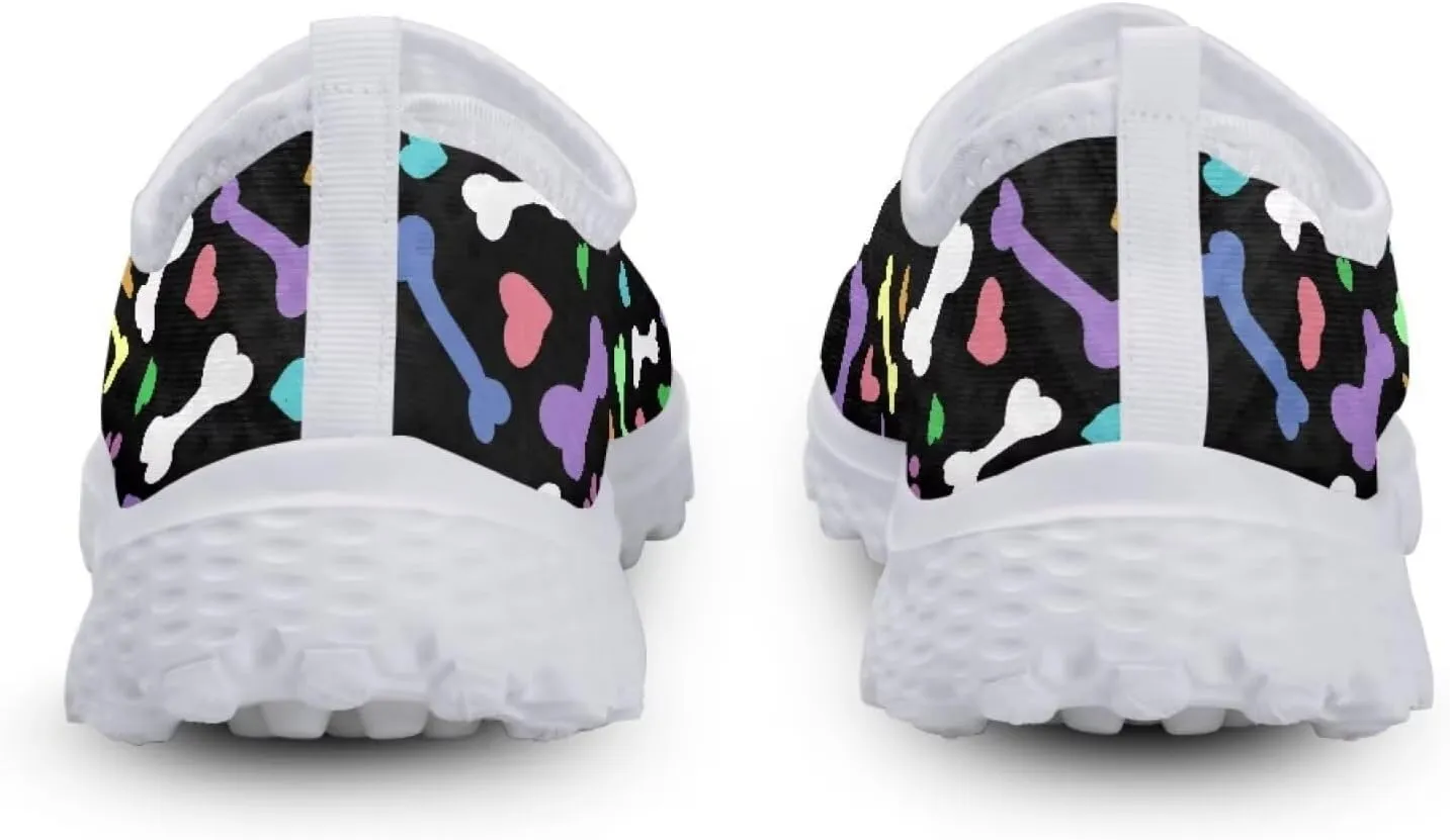 BIGCARJOB Sneakers Running Shoes for Women Slip-on Walking Shoes Lightweight Woman Tennis Shoes Athletic Sock Shoes