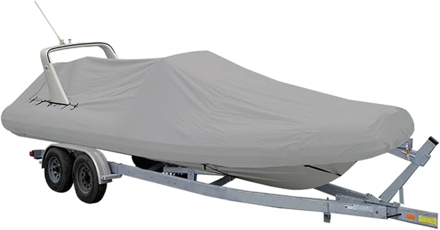 Boat Cover Inflatable Heavy-Duty Marine Boat Accessories Water Sun Proof UV Protection (Color : 4.7 5.0m)
