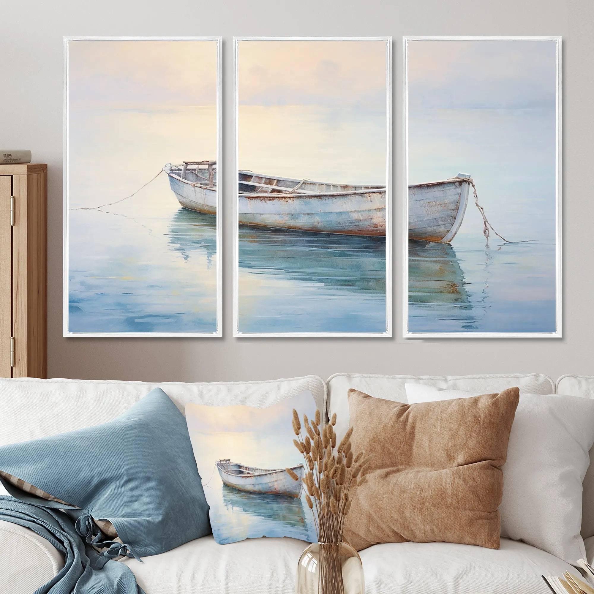 Boat Ethereal Waters I - Multi-Panels