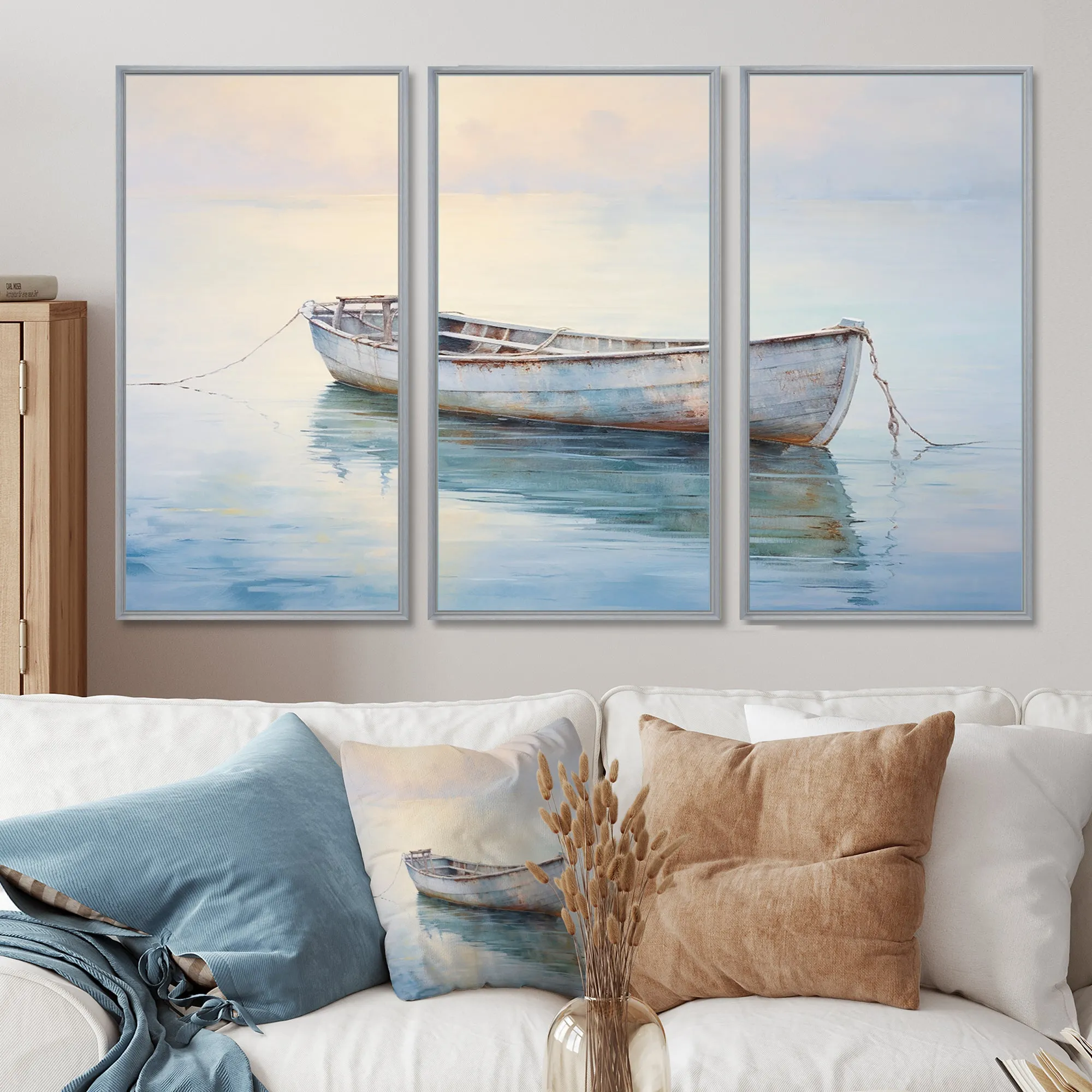 Boat Ethereal Waters I - Multi-Panels