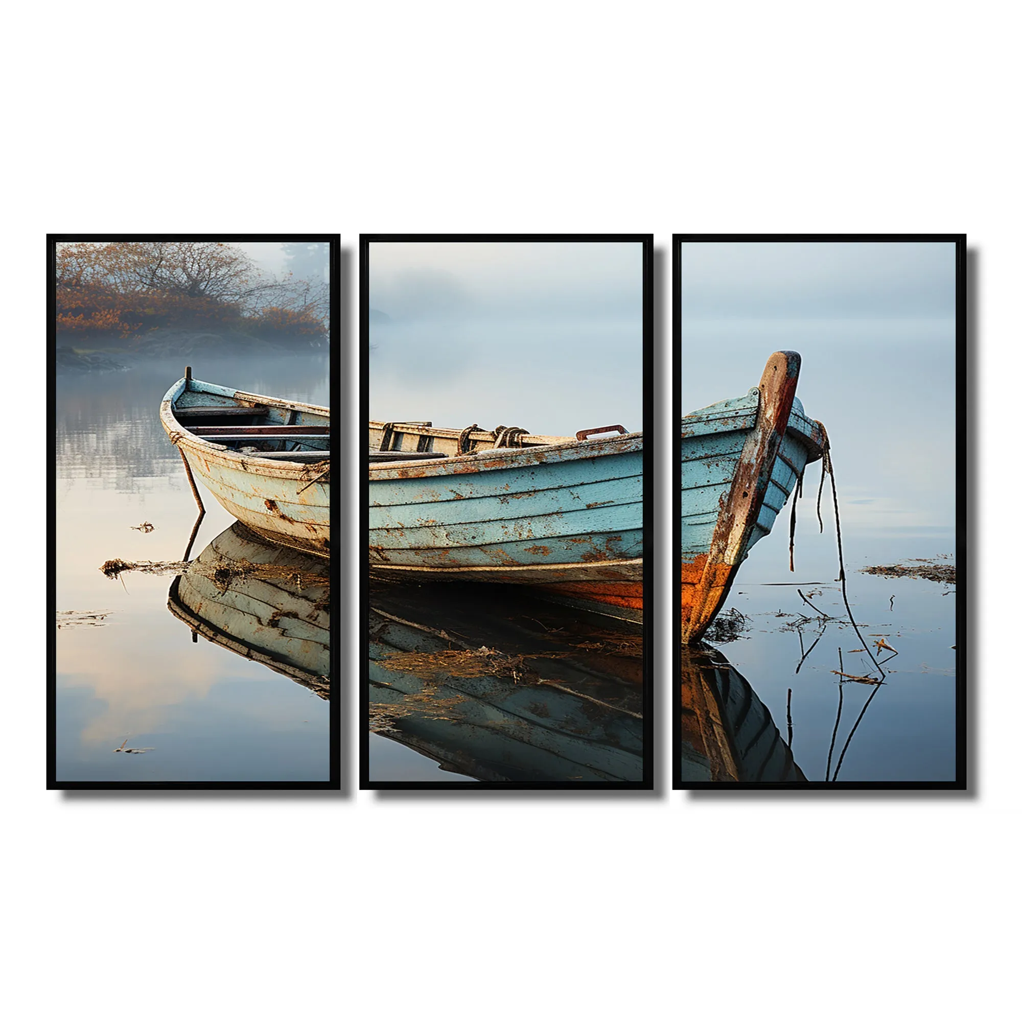 Boat Serene Waterscapes I - Multi-Panels