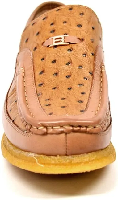 British Collection Harlem Ostrich & Leather Men Shoes