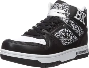 British Knights Men's Kings SL Fashion Sneaker Sneaker, Black/white/el, 9 medium