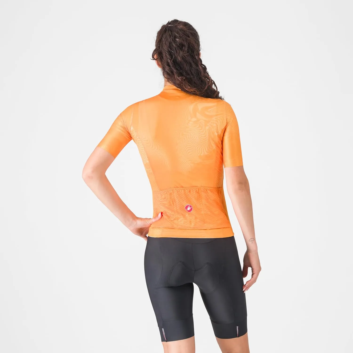 CASTELLI Women’s Prima 2 Short, Endurance Shorts for Road and Gravel Biking with Seat Pad & High-Visibility Reflective Tabs