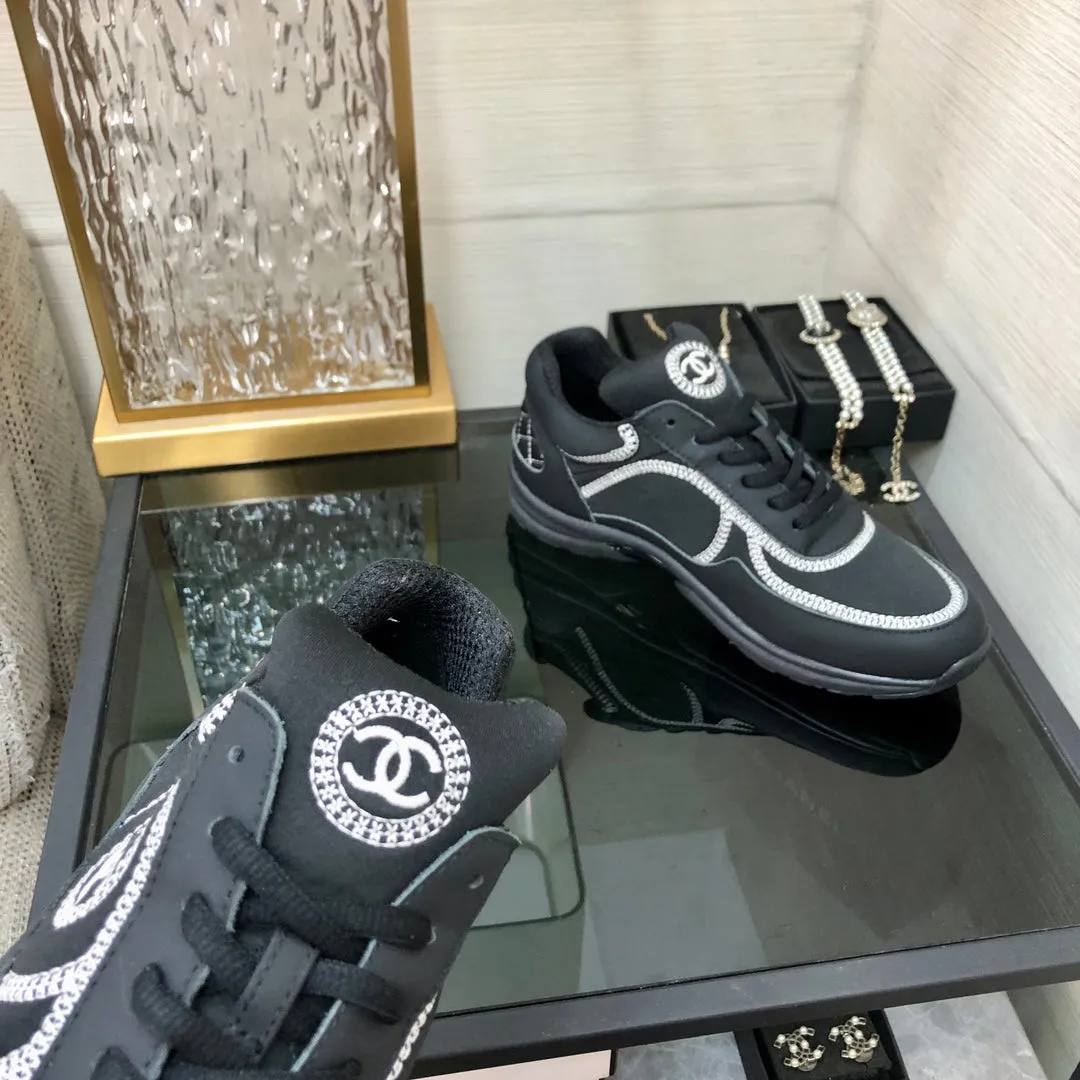 CC Sneaker Black Fabric