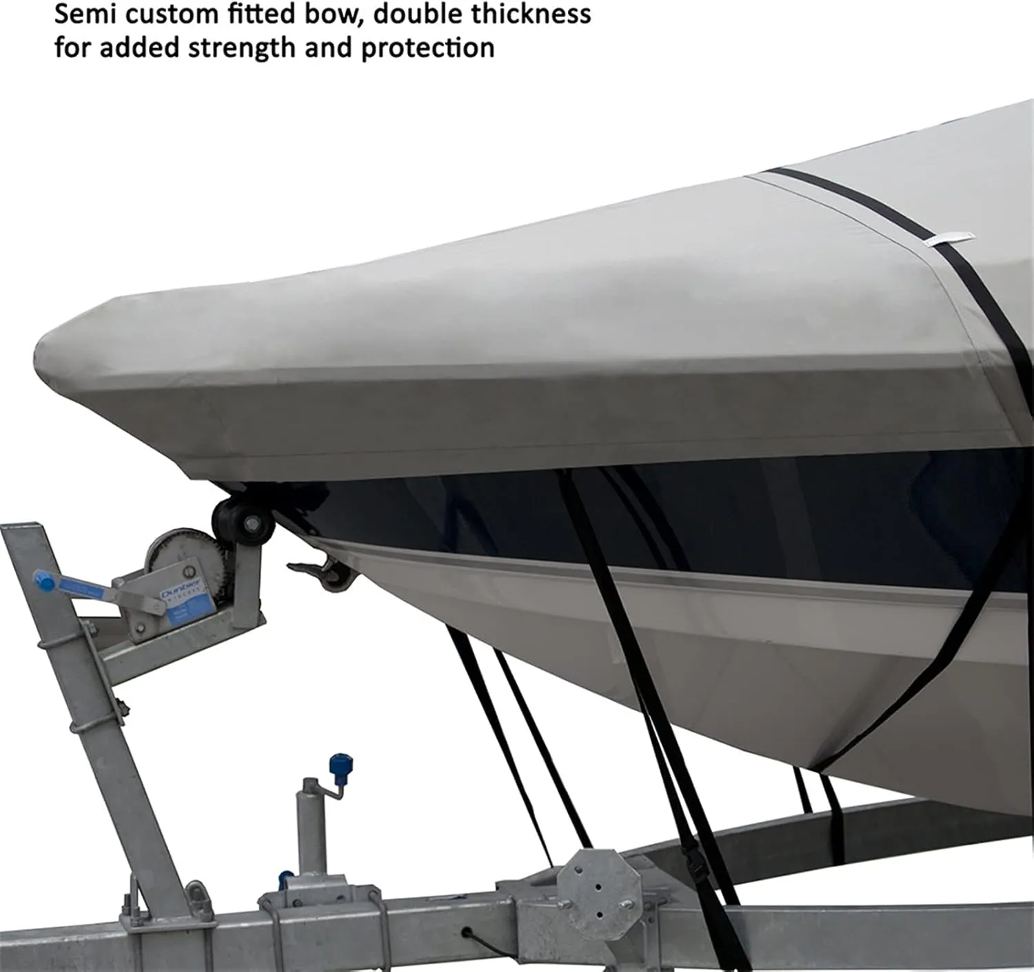Centre Console Boat Cover Heavy-Duty Marine Water Sun Proof UV Protection Mooring Cover Boat Accessories (Color : 4.7 5.0m)