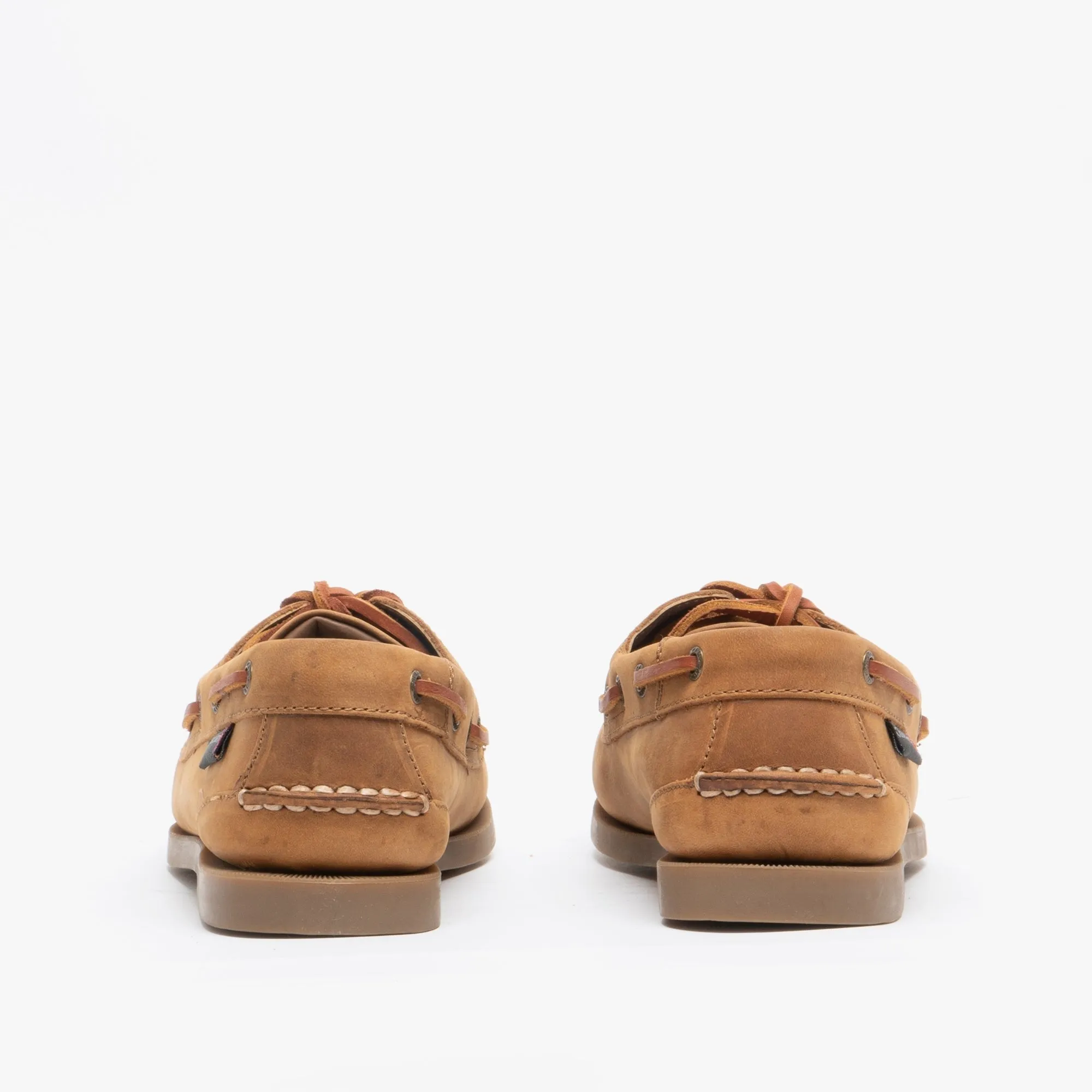 Chatham DECK G2 Mens Nubuck Leather Boat Shoes Walnut