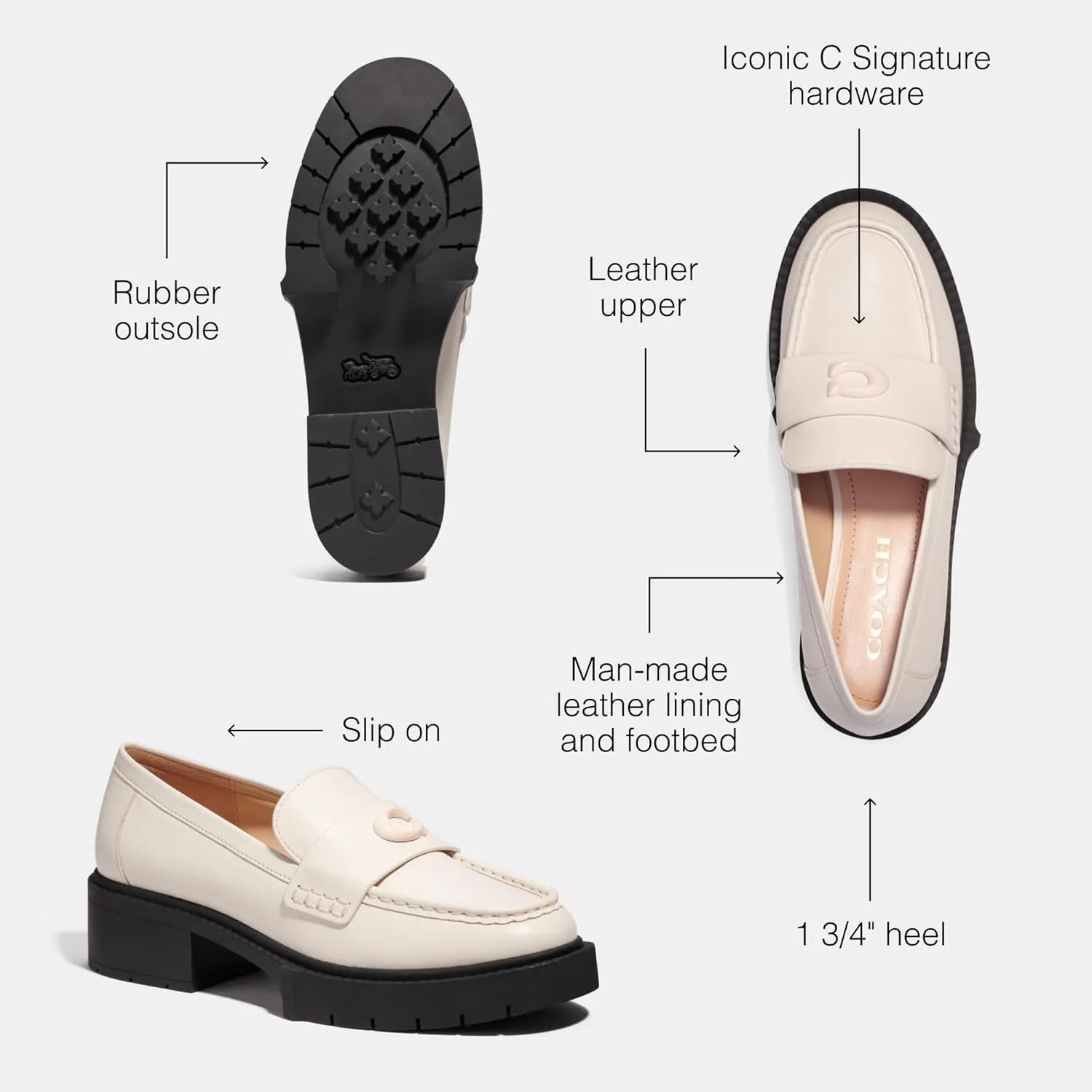 Coach Women's Leah Loafer