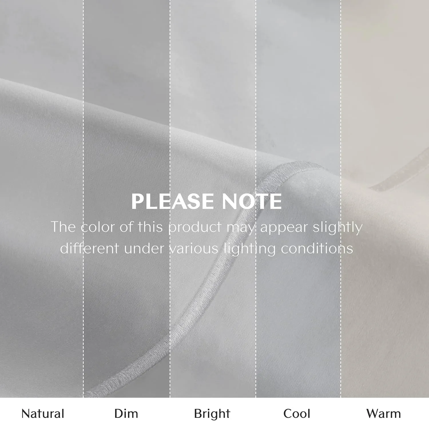 CROSCILL Egyptian Cotton Sheet Luxuriously Soft 500TC Cotton Sheets, Fitted Deep Pocket Sheet Set Fits Up to 18" Mattress, All Seasons 100% Certified Egyptian Cotton Bed Sheets, Queen Grey 4 Piece