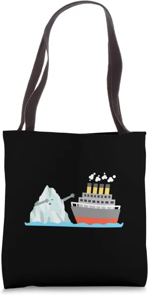 Dabbing Iceberg Funny Titanic Dab Dance Boys Girls Kids Tote Bag