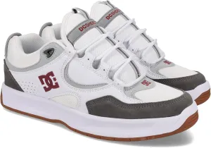 DC Men's Kalynx Zero Skate Shoe, White/RED/Grey, 9.5