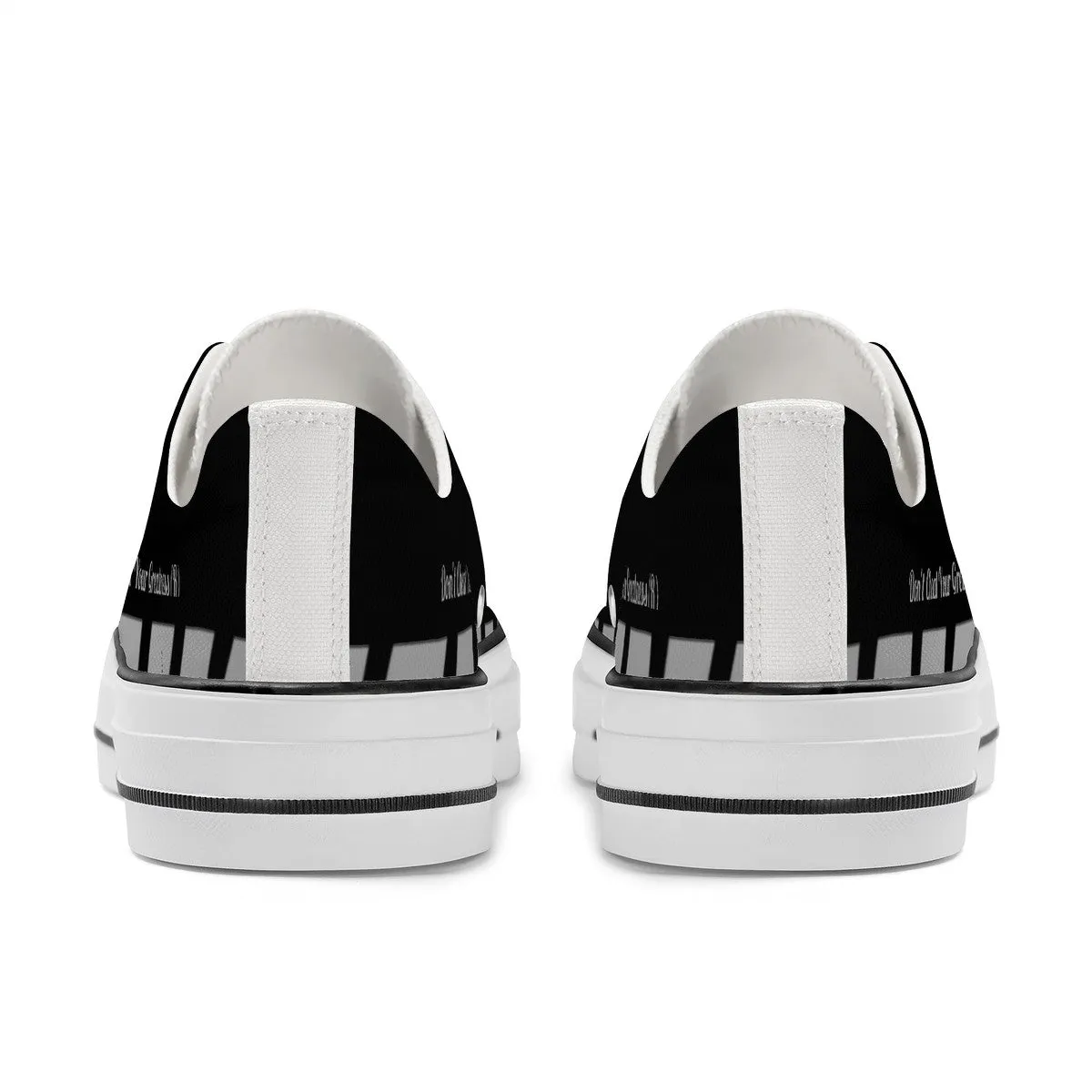 DCYG Xclusive Unisex Classic Low Top Canvas Shoes - White
