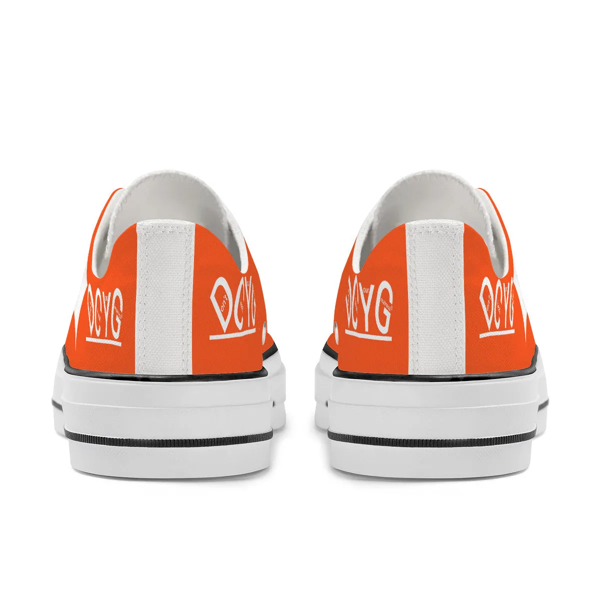DCYG Xclusive Unisex Classic Low Top Canvas Shoes - White