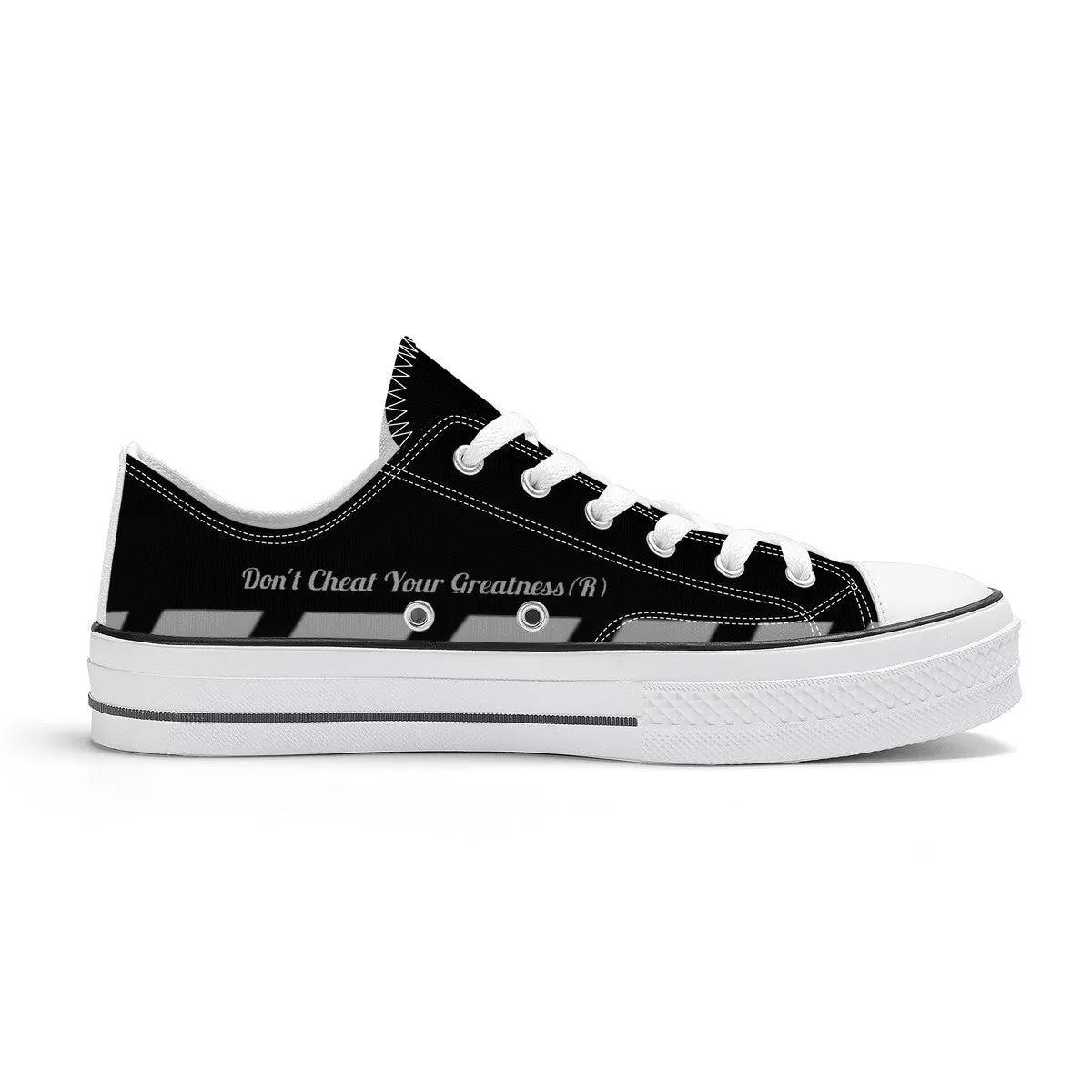 DCYG Xclusive Unisex Classic Low Top Canvas Shoes - White