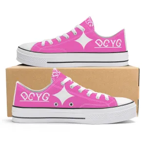 DCYG Xclusive Unisex Classic Low Top Canvas Shoes - White