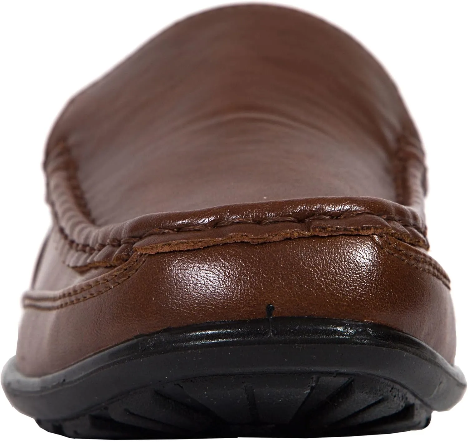 Deer Stags Boy's Booster Driving Moc Slip-On Loafer Flats Dress Shoes