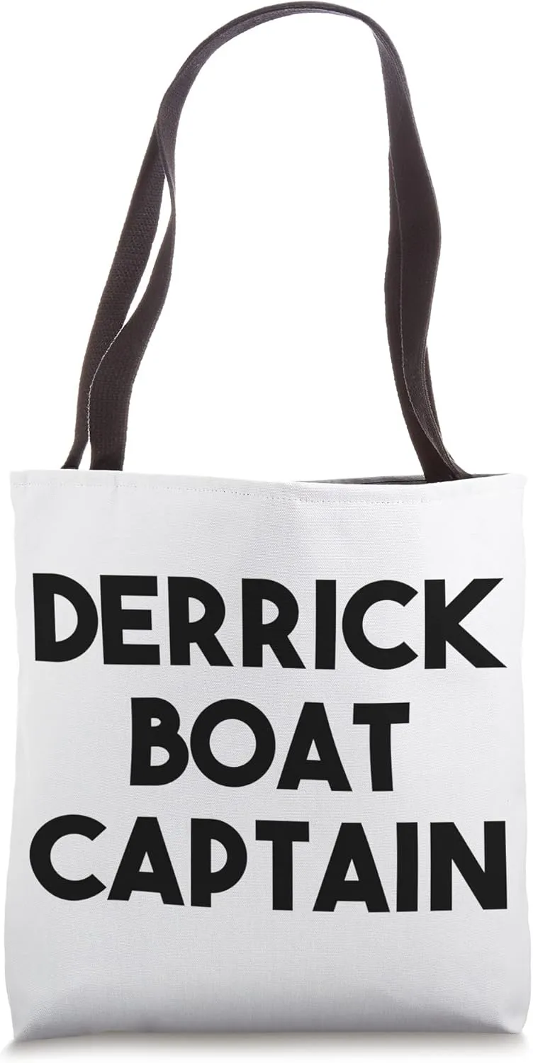 Derrick Boat Captain Tote Bag