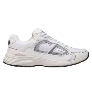 Dior B30 White Mesh And Technical Fabric Low Top Sneakers