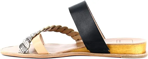 Dolce Vita Penelope Flat Sandals Snake Print