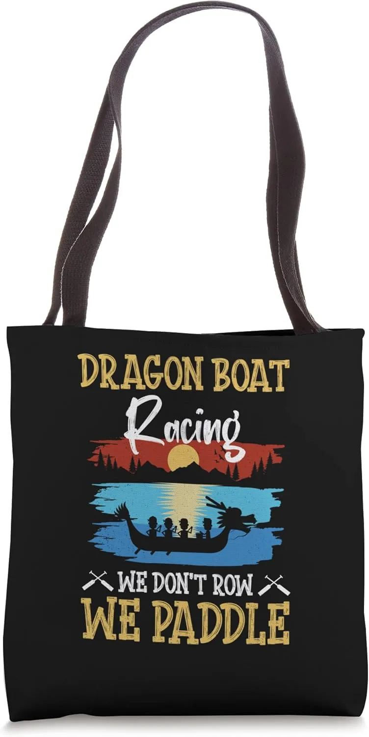 Dragon Boat Racing Tote Bag