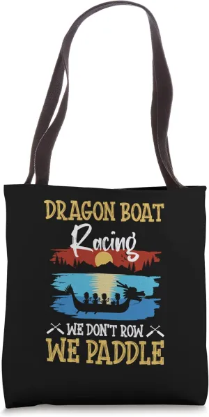 Dragon Boat Racing Tote Bag
