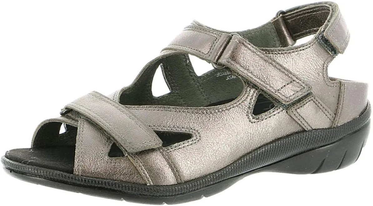 Drew Women's Lagoon Barefoot Freedom Adjustable Sandals with Removable Insoles