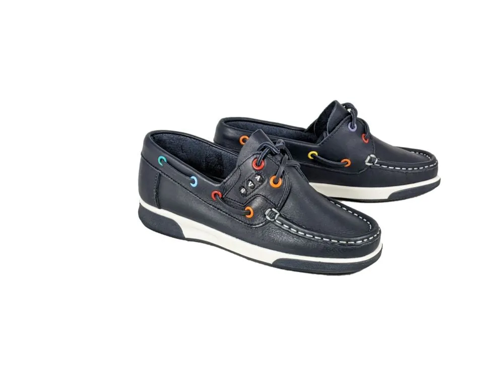 Dubarry Kapley Deck Shoe-RAINBOW