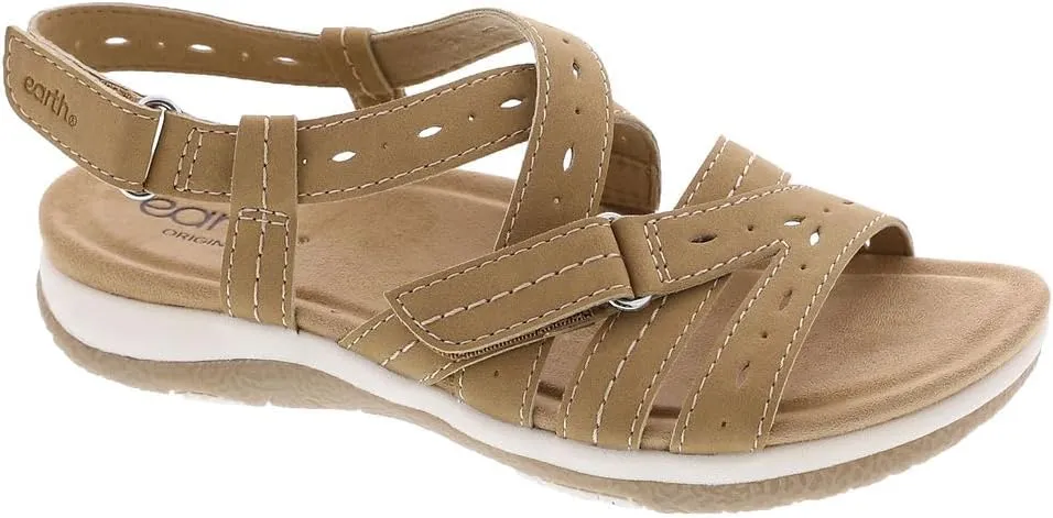 Earth Samsin Womens Sandal 8 CD US Tan
