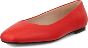 ECCO Women's Margot Plain Toe Ballerina Ballet Flat