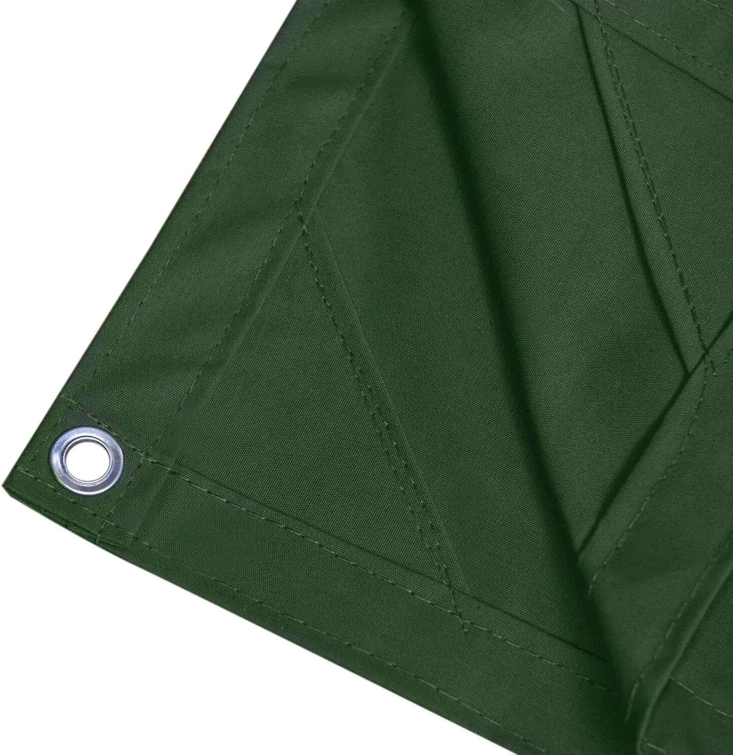 F&J Outdoors Canvas Tarps Truck Tarp Water Resistant UV Resistant 10 OZ Heavy Duty Tarpaulin Cover for Car Boat Camping Firewood Woodpile, 8x10 Feet