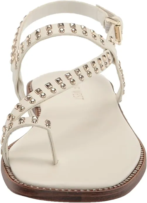 Fashion Sandals 8 Heel Embra Ankle Endless variety West Performance-driven Nine Strappy Low Open Strap Toe White 140