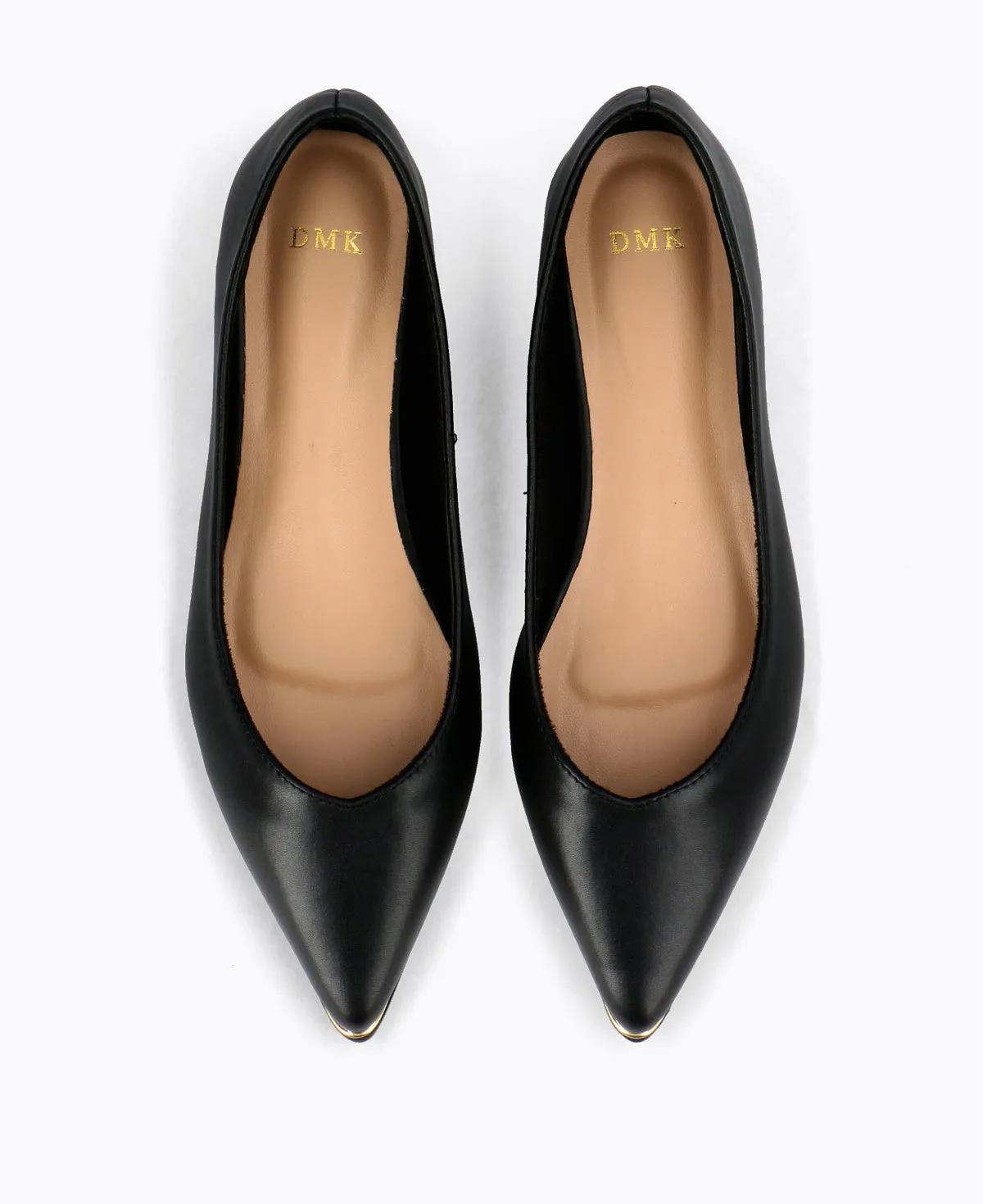 Felicity Flat Pumps - Black