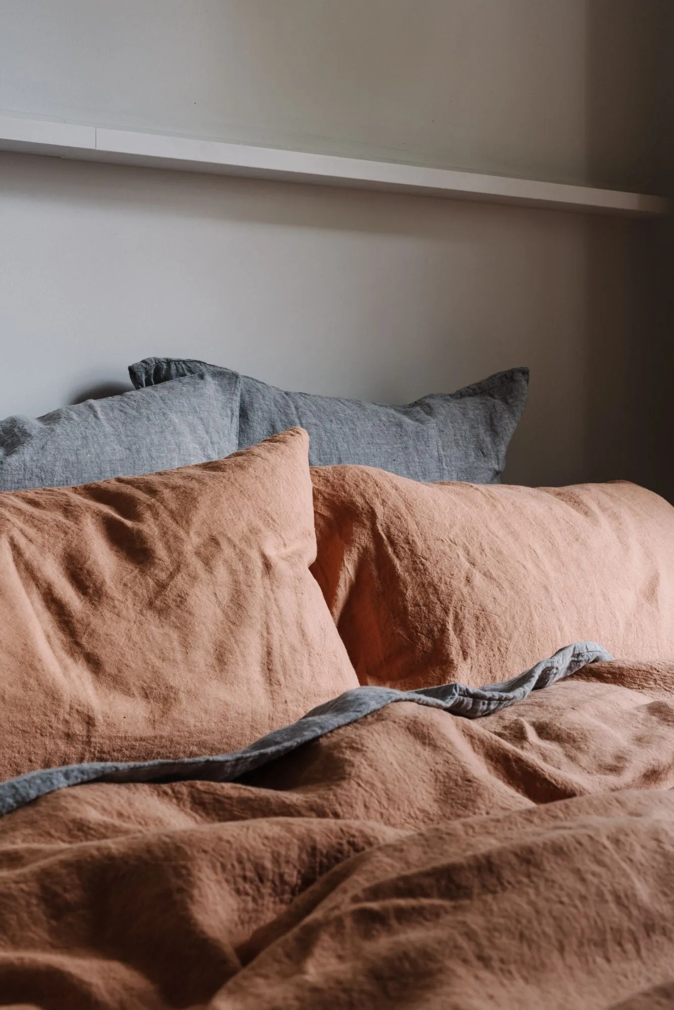 Fitted Sheet in Terracotta