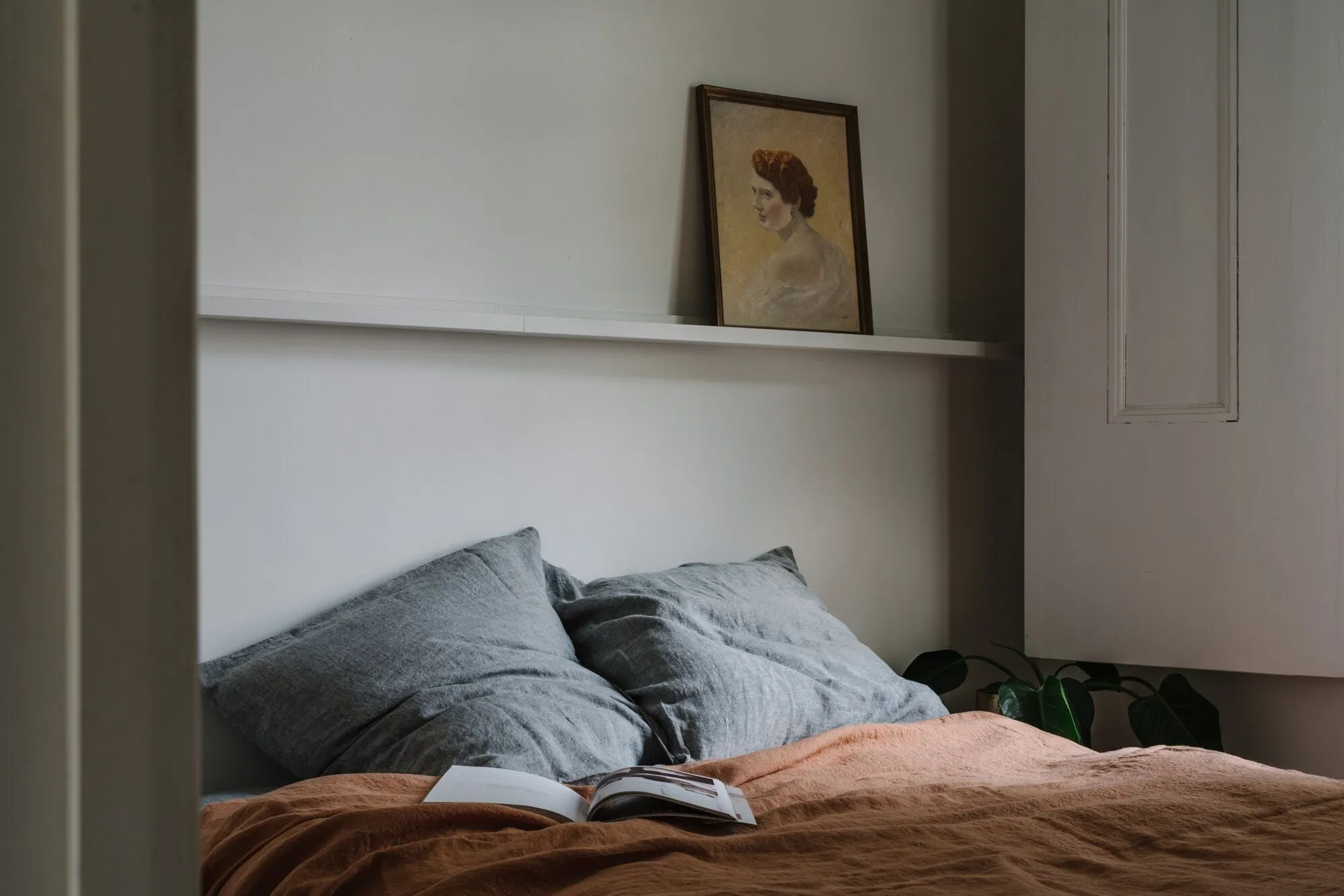 Fitted Sheet in Terracotta