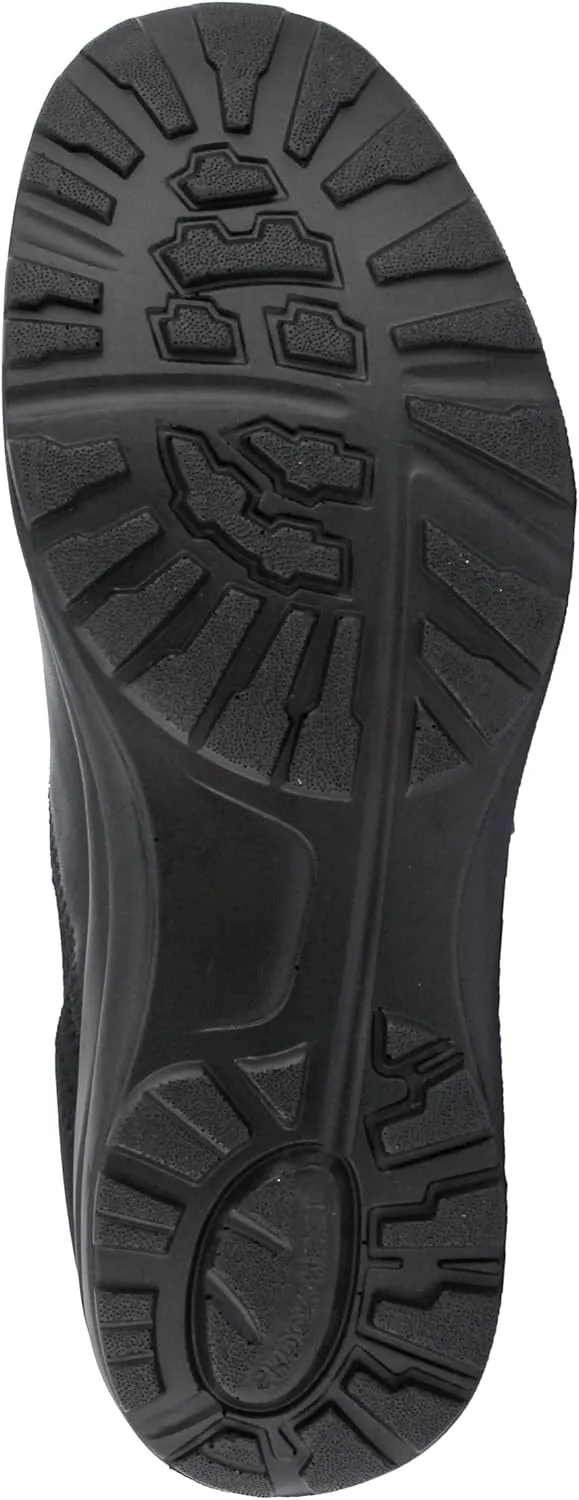 Flexus Spring Step Willow Flat Shoes for Women - Leather and Lycra Women's Slip-On Shoes - Ladies Casual Shoes for Work or Everyday Wear