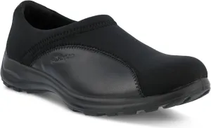Flexus Spring Step Willow Flat Shoes for Women - Leather and Lycra Women's Slip-On Shoes - Ladies Casual Shoes for Work or Everyday Wear
